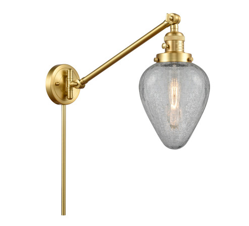 Franklin Restoration LED Swing Arm Lamp in Satin Gold (405|237-SG-G165-LED)