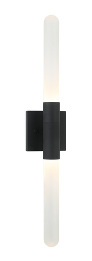 Aydin Two Light Wall Sconce in Matte Black (423|W65802MB)