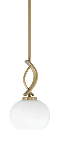 Cavella One Light Mini Pendant in New Age Brass (200|3901-NAB-212)