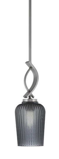 Cavella One Light Mini Pendant in Graphite (200|3901-GP-4252)