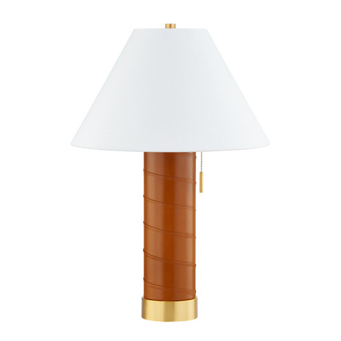 Norwalk One Light Table Lamp in Aged Brass (70|L3429-AGB)