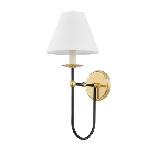 Demarest One Light Wall Sconce in Aged Brass/Distressed Bronze (70|6319-AGB/DB)