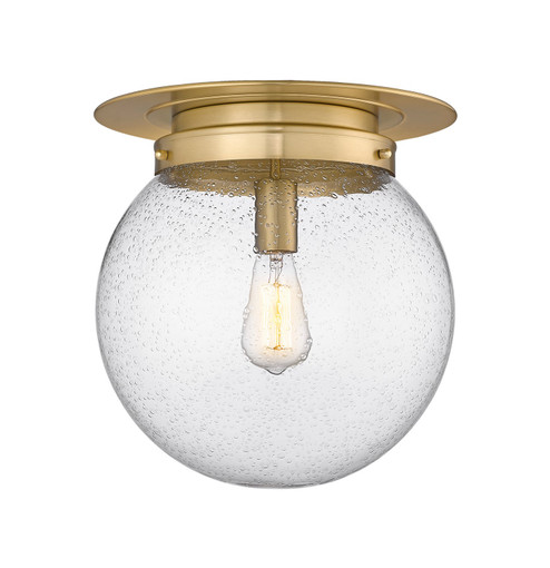 Calhoun One Light Flush Mount in Heritage Brass (224|7506F13-HBR)