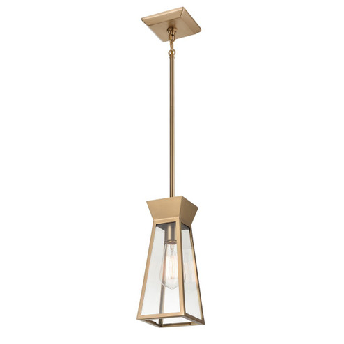 Lucian One Light Pendant in Brushed Brass (78|AC11850BB)