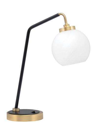 Desk Lamps One Light Desk Lamp in Matte Black & New Age Brass (200|59-MBNAB-4101)
