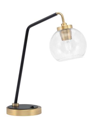 Desk Lamps One Light Desk Lamp in Matte Black & New Age Brass (200|59-MBNAB-4100)