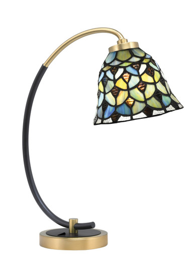 Desk Lamps One Light Desk Lamp in Matte Black & New Age Brass (200|57-MBNAB-9965)
