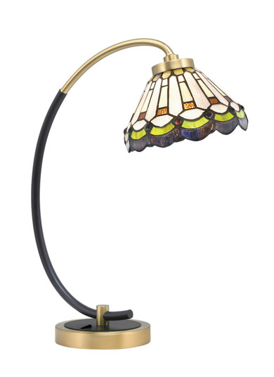Desk Lamps One Light Desk Lamp in Matte Black & New Age Brass (200|57-MBNAB-9395)