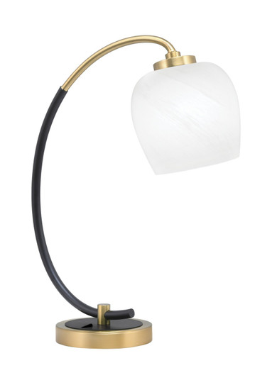 Desk Lamps One Light Desk Lamp in Matte Black & New Age Brass (200|57-MBNAB-4811)