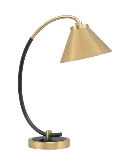 Desk Lamps One Light Desk Lamp in Matte Black & New Age Brass (200|57-MBNAB-421-NAB)