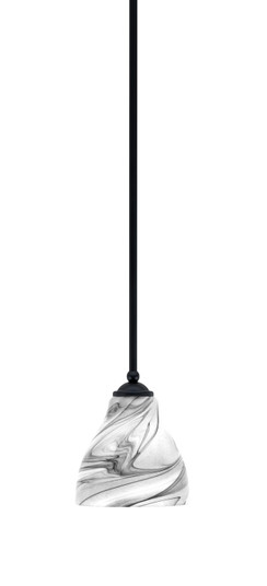 Zilo One Light Mini Pendant in Matte Black (200|560-MB-4769)