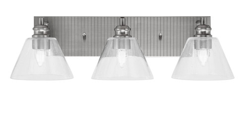 Edge Three Light Bath Bar in Brushed Nickel (200|1163-BN-302)