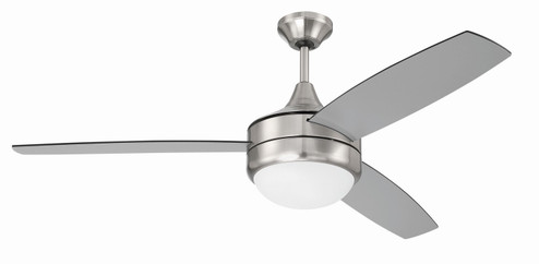 Phaze II 3-Blade 52''Ceiling Fan in Brushed Polished Nickel (46|PHZ52BNK3-BNGW)