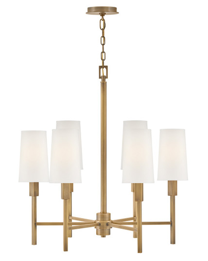 Fenwick LED Chandelier in Heritage Brass (13|46455HB)