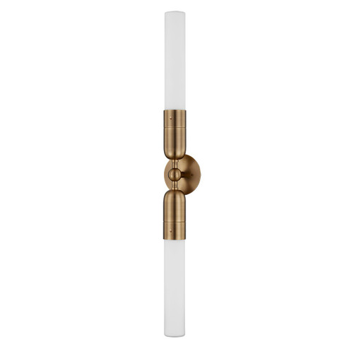 Darby Two Light Wall Sconce in Patina Brass (67|B1421-PBR)