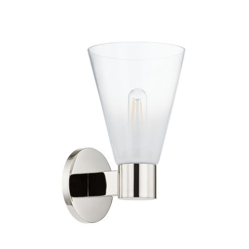 Alma One Light Wall Sconce in Polished Nickel (428|H838101-PN)