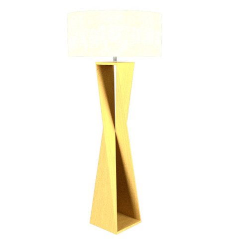 Spin One Light Floor Lamp in Organic Gold (486|3029.49)