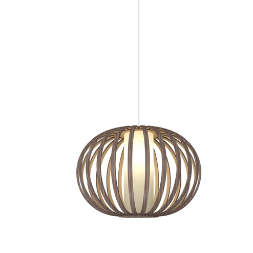 Balloon One Light Pendant in American Walnut (486|1494.18)