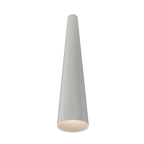 Conical One Light Pendant in Organic White (486|1280.47)