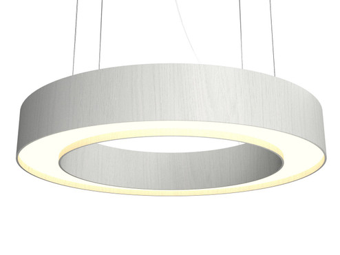 Cylindrical LED Pendant in Organic White (486|1221LED.47)