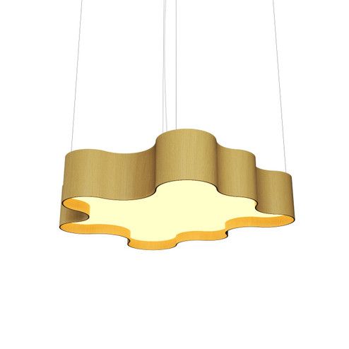 Organic LED Pendant in Organic Gold (486|1200LED.49)