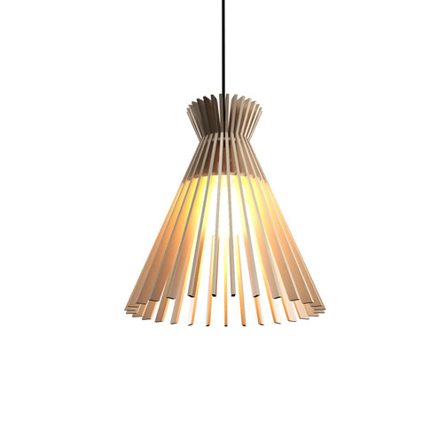 Stecche di Legno One Light Pendant in Organic Cappuccino (486|1183.48)