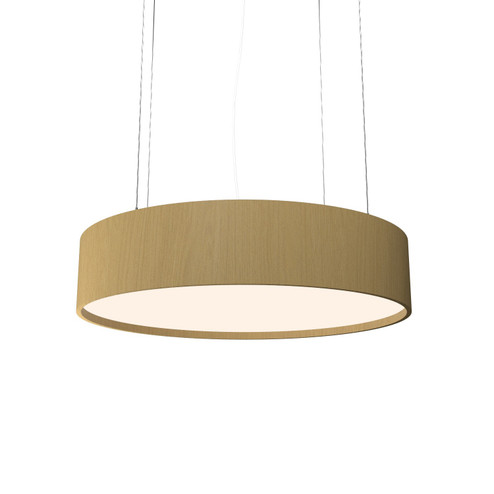 Cylindrical LED Pendant in Organic Gold (486|1037LED.49)