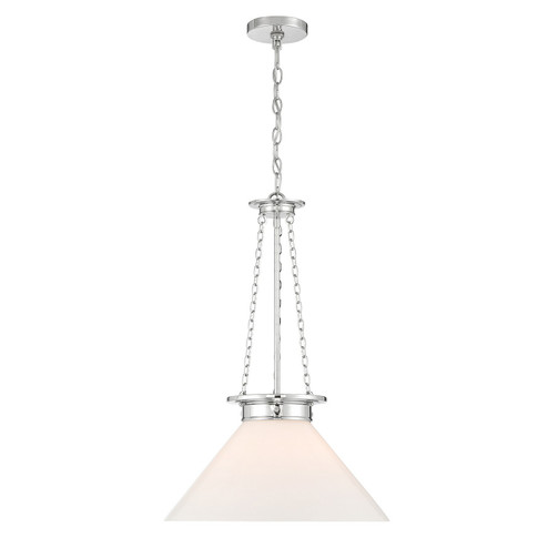 Myers One Light Pendant in Polished Nickel (51|7-1011-1-109)