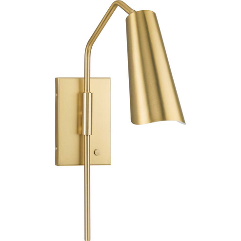 Cornett One Light Wall Bracket in Brushed Gold (54|P710131-191)