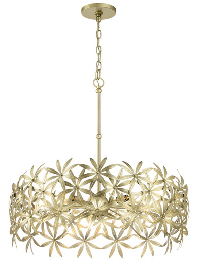 Flower Child Five Light Pendant in Ambry Gold (7|2145-735)