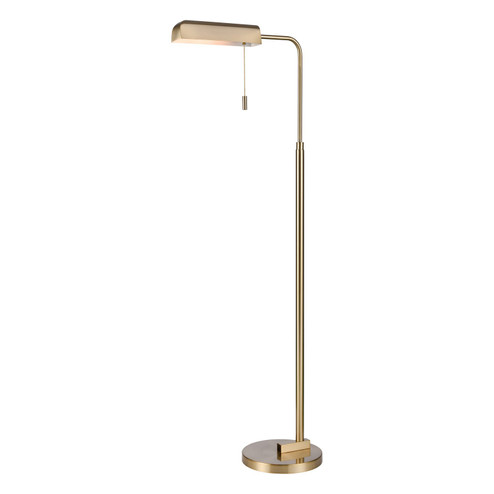 Rockford One Light Floor Lamp in Satin Brass (45|H0019-11569)