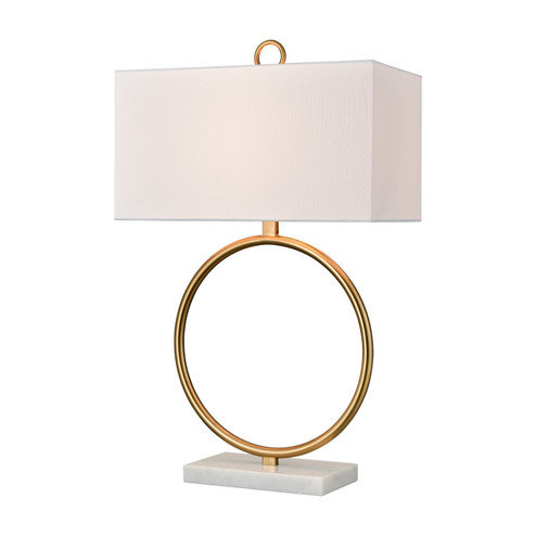 Murphy One Light Table Lamp in Aged Brass (45|H0019-11110)