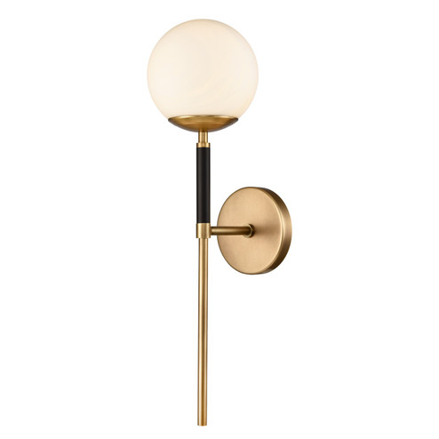 Gillian One Light Wall Sconce in Natural Brass (45|90060/1)