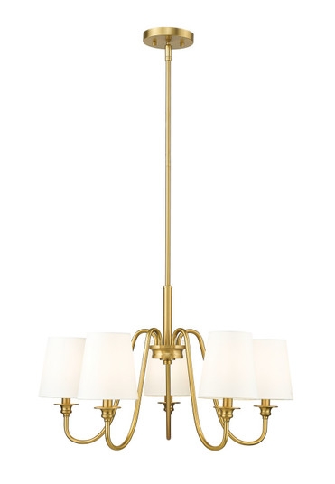 Gianna Five Light Chandelier in Modern Gold (224|7509-5-26MGLD)