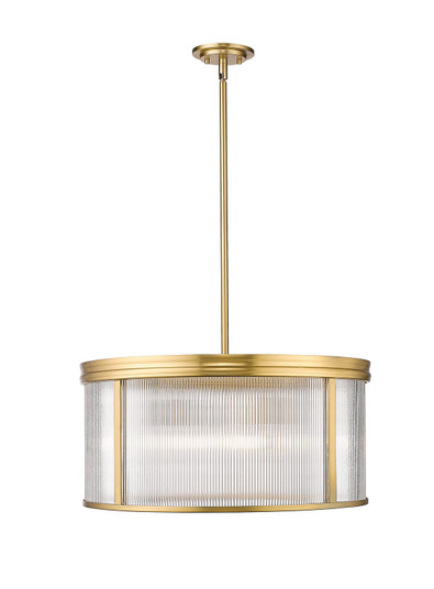 Carnaby Six Light Chandelier in Modern Gold (224|7504P24-MGLD)