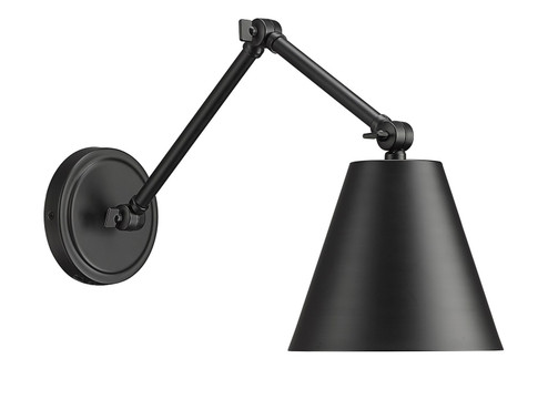 Regent One Light Wall Sconce in Matte Black (224|347S-MB)