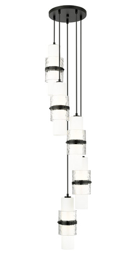 Cayden Five Light Chandelier in Matte Black (224|1946P-5R-MB)