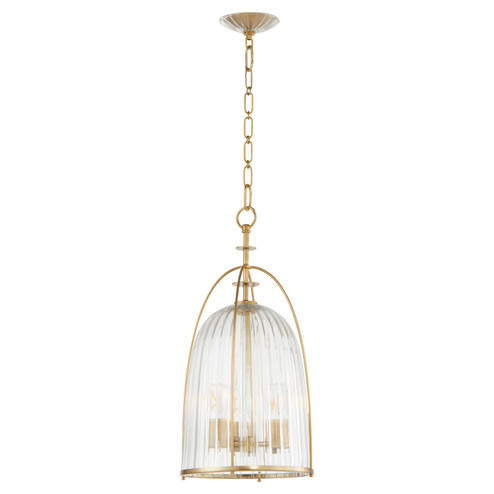 Alice Three Light Pendant in Aged Brass (19|863-3-80)