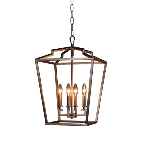Camilla Four Light Chandelier in Antique Gold (374|H6124S-4AS)