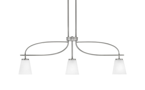 Cavella Three Light Island Pendant in Graphite (200|3936-GP-460)