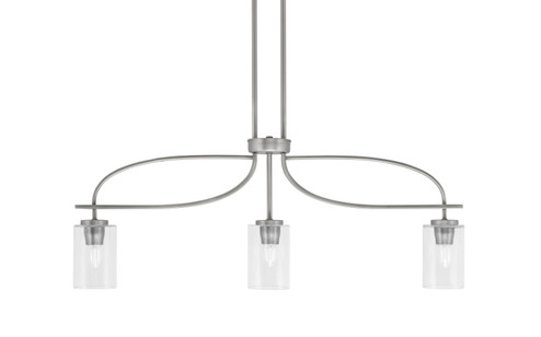 Cavella Three Light Island Pendant in Graphite (200|3936-GP-300)