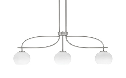 Cavella Three Light Island Pendant in Graphite (200|3936-GP-212)