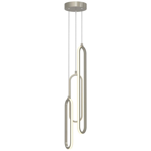 Sienna LED Pendant in Painted Nickel (162|SIEP99LAJD1NPRND3)