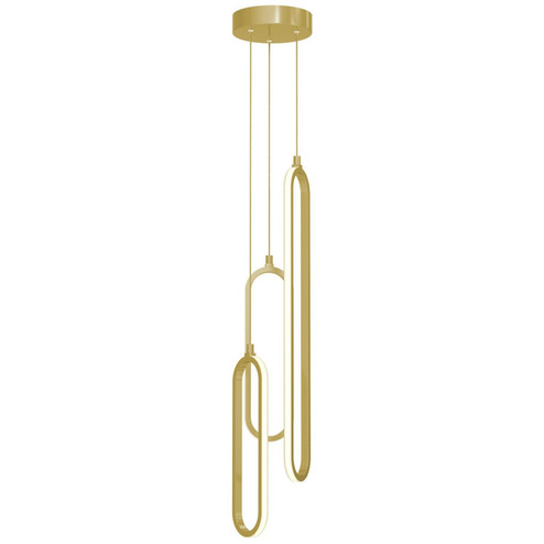 Sienna LED Pendant in Gold (162|SIEP99LAJD1GDRND3)