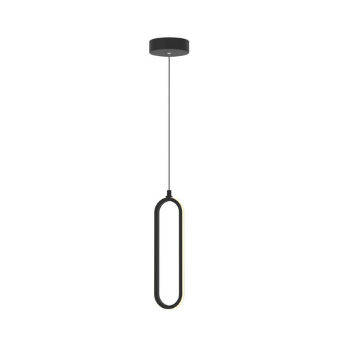 Sienna LED Pendant in Black (162|SIEP12LAJD1BK)