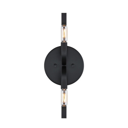 Skye Two Light Wall Sconce in Matte Black (43|D314C-2WS-MB)