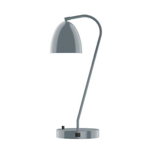 J-Series One Light Table Lamp in Slate Gray (518|TLC417-40)