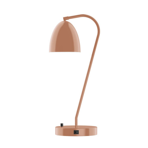 J-Series One Light Table Lamp in Terracotta (518|TLC417-19)