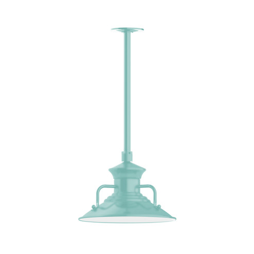 Homestead One Light Pendant in Sea Green (518|STA142-48-H24)