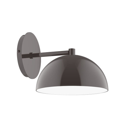 Axis One Light Wall Sconce in Architectural Bronze (518|SCK431-G15-51)